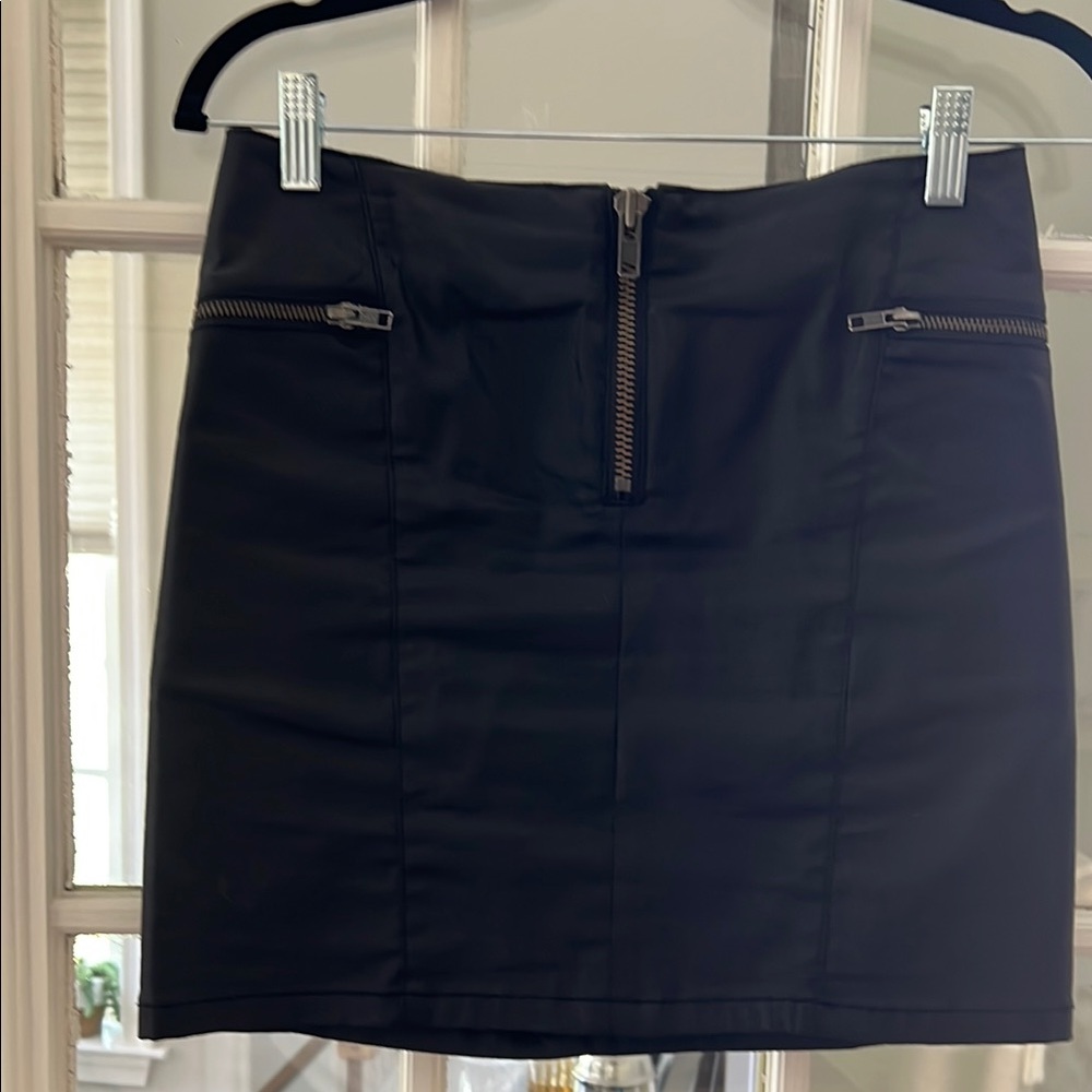 Rebecca Minkoff Black Pencil Mini Skirt